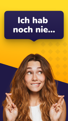 Screenshot Jeg har aldrig app
